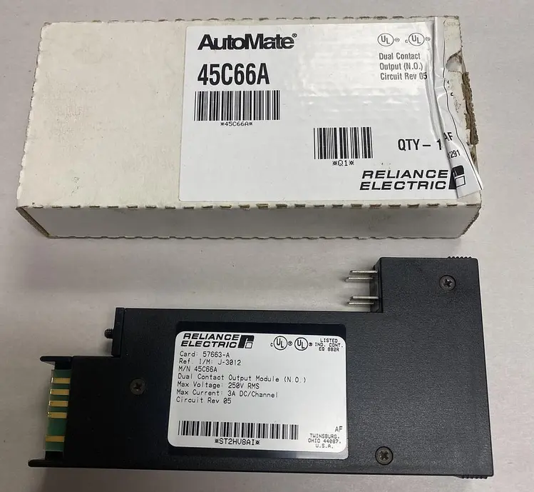 New | in-Stock RELIANCE ELECTRIC 45C66A Industrial Controls Ohio US | Surplus Asset Holdings #1233787