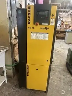 Used 2015 KAESER SM 15 Rotary Screw & Sliding Vane Air Compressors British Columbia CA | Lenmark #237649