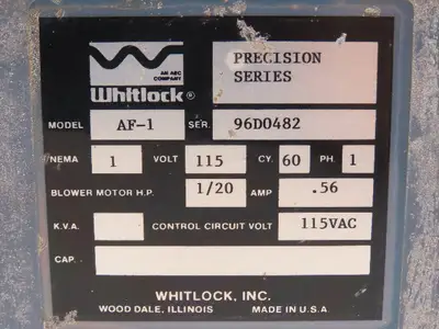 Used WHITLOCK _UNKNOWN_ Volumetric Feeders Indiana US | Arrow Industrial #1438136