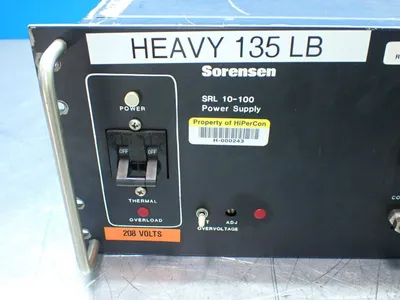 Used SORENSEN SRL10100 DC Power Supplies Ohio US | HGR 24 #941856