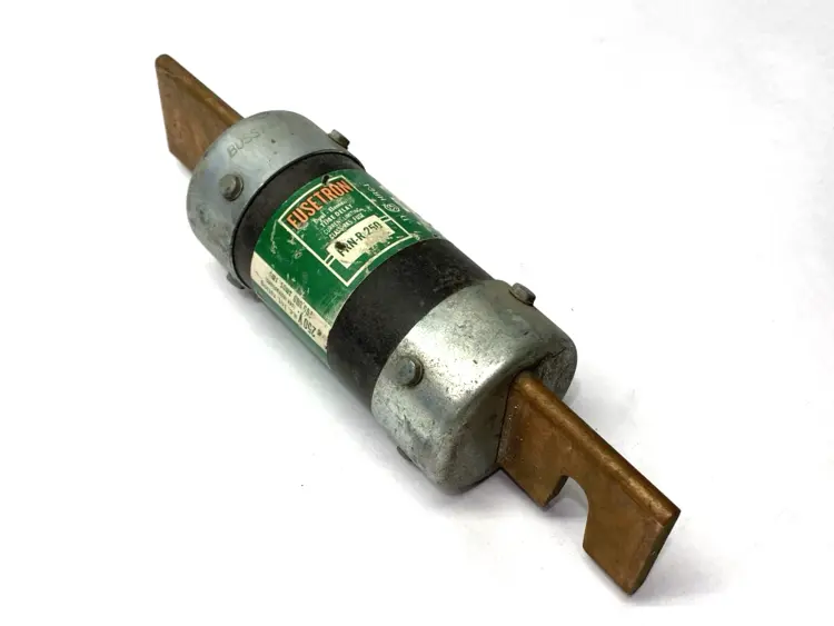Used BUSSMANN FUSETRON DUAL ELEMENT TIME-DELAY FUSE CLASS RK5 250V 250A Fuses | Maverick Industrial Sales #1105202