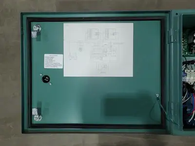 Control Panel w/ 2.0 KVA Transformer C2S7FY, 40A, 600V Disconnect Switch