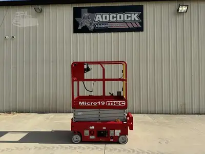 New | in-Stock 2026 MEC MICRO 19 Scissor Lifters Texas US | Adcock Equipment USA #1519579