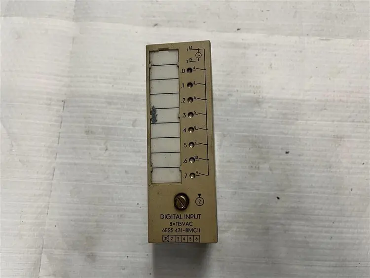 Used SIEMENS SIMATIC S5 6ES5 431-8MC11 Misc Electrical & Power Parts BE | Apt International N.V #363707