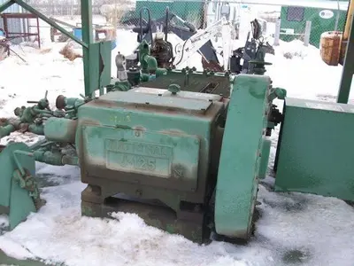 USED NATIONAL JWS-125, 3.5X5 TRIPLEX MUD PUMP PACKAGE