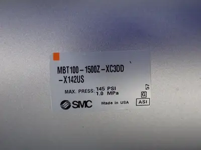 USED SMC MBT1001500ZXC3DDX142US