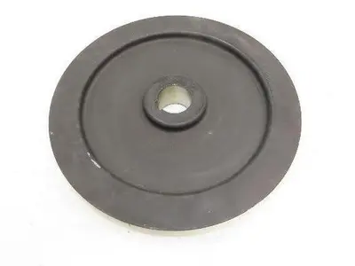 Steel Track Wheel 11.8" Dia 1.5"W Single Flanged Industrial Train Railway Cart