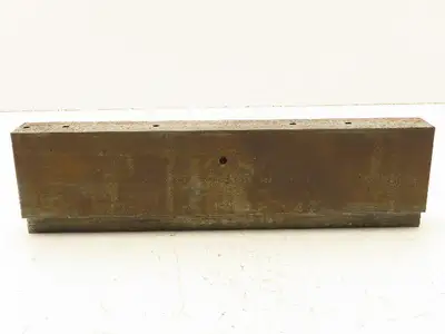 Press Brake Blank Die 12" Long 2-5/8" High 1-1/4" Wide 1/2" Tang