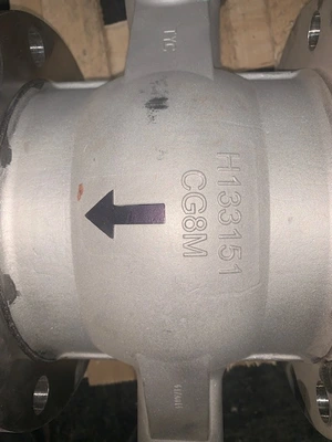 6" Neles Jamesbury V-Ball Valve New Storeroom Spare