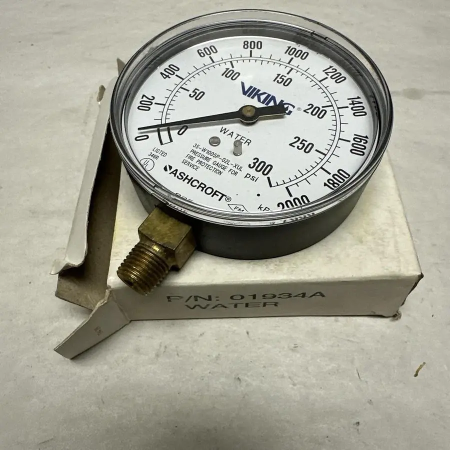 New | in-Stock ASHCROFT 35-WP1005P-02L-XUL Universal Pressure Meters Ohio US | Surplus Asset Holdings #1245742