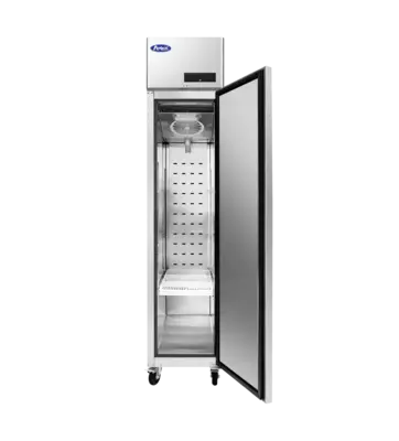 New | in-Stock Atosa New Atosa MBF15FSGR Top Mount Slim One (1) Door Reach-In Freezer Freezers Illinois US | Falcon Restaurant Supply #1375602