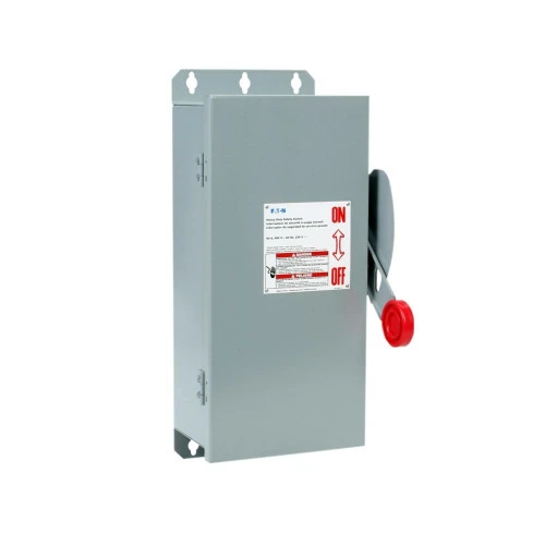 Eaton DH362FDK Heavy duty Receptacle Safety Switch, 60 A, NEMA 12/3R [New]