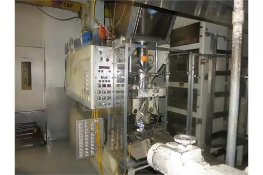 Package Machinery TWH-2 ff&s bagger w/ printer & inline hopper