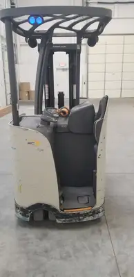Used CROWN RC5545-40 3-Wheel Stand up Electric Counterbalance Forklifts British Columbia CA | Lenmark #1488905
