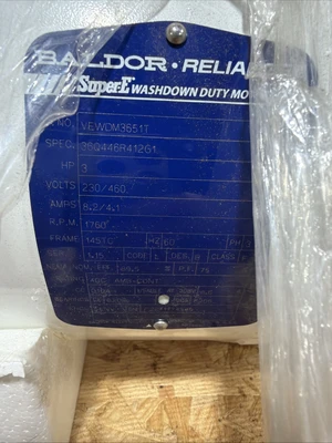 NEW Baldor VEWDM3651T