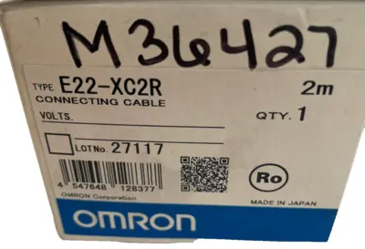 NEW OMRON E22-XC2R CONNECTING CABLE 2M E22XC2R