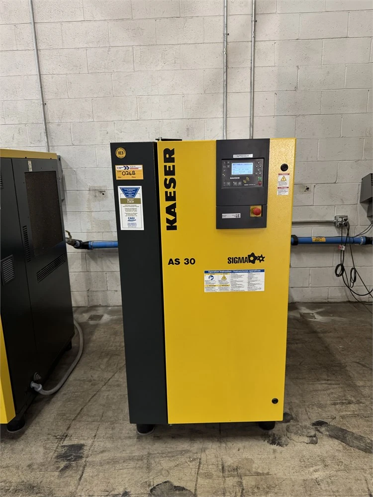 Used 2022 KAESER "AS 30" Rotary Screw & Sliding Vane Air Compressors Texas US | MachineryMax #1486575