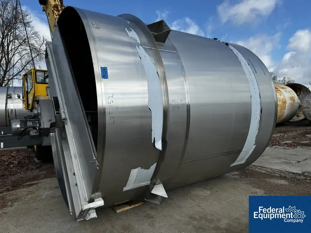 USED ICCNW 6800 Gal ICCNW Mix Tank, 304 S/S, 5 HP