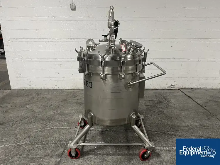 Used Northland 300 Liter Northland Stainless Receiver Tank, 316L S/S, 50# Stainless Steel Tanks Ohio US | Federal Equipment Company #129364
