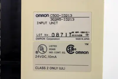USED OMRON C500-ID213