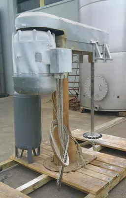 SPC8578  Mixer and Blender 40/20 hp Cowles disperser, air over oil lift, two speed drive