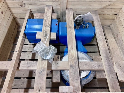 8" 300# Neles Jamesbury Ball Control Valve, Remanufactured