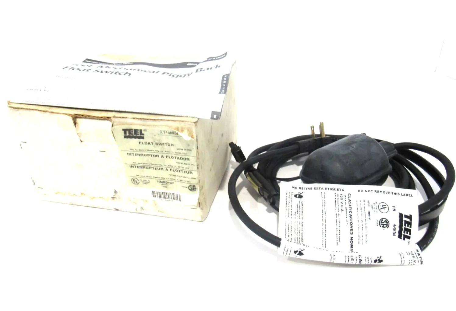 NEW TEEL 4RK04 FLOAT SWITCH