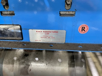 Roach 165222-2 Roller Conveyer set, Width: 24", Length: 34'(9' c