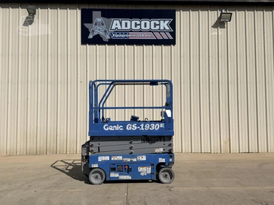 Used 2016 GENIE GS1930 Scissor Lifters Texas US | Adcock Equipment USA #1542359