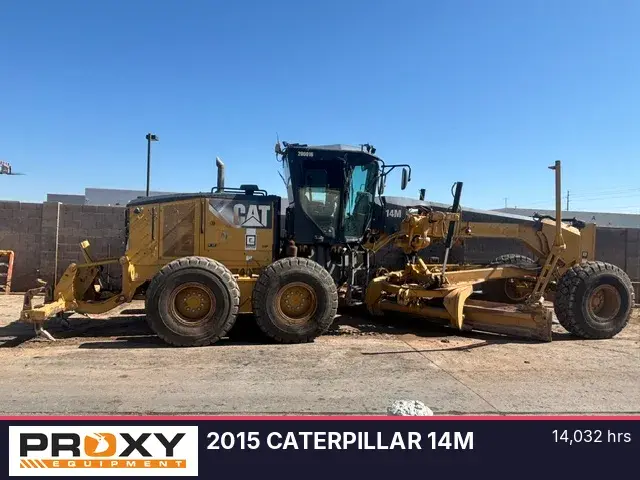 Used 2015 CATERPILLAR 14M Motor Graders Arizona US | Proxy Equipment #1388874