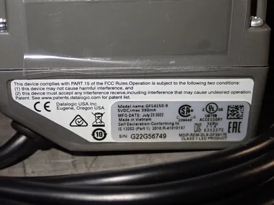 New | in-Stock 2022 DATALOGIC GFS41509 Barcode Scanners Ohio US | HGR 24 #787052