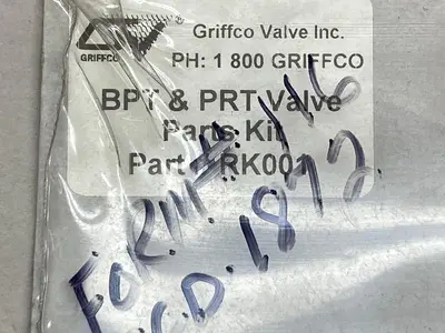 Used GRIFFCO RK001 Pump & Valve Parts Ohio US | Surplus Asset Holdings #1246790