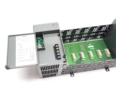 1746-A13, 1746-P2 | Allen Bradley 1746-A13 Ser B SLC 500 13-Slot PLC Chassis w/ 1746-P2 Power Supply - Used