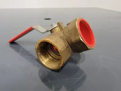 1-1/4", 400 WOG, Bronze, Three-Way Ball Valve, B-3L