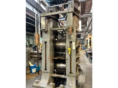 20" WIDE x 22" x 4-HI BLISS 100 HP POWERED ROLLING MILL: YOBRO #23828