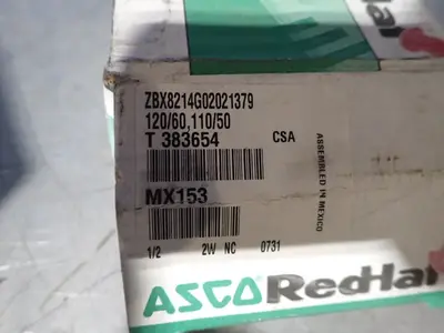 NEW ASCO ZBX8214G02021379