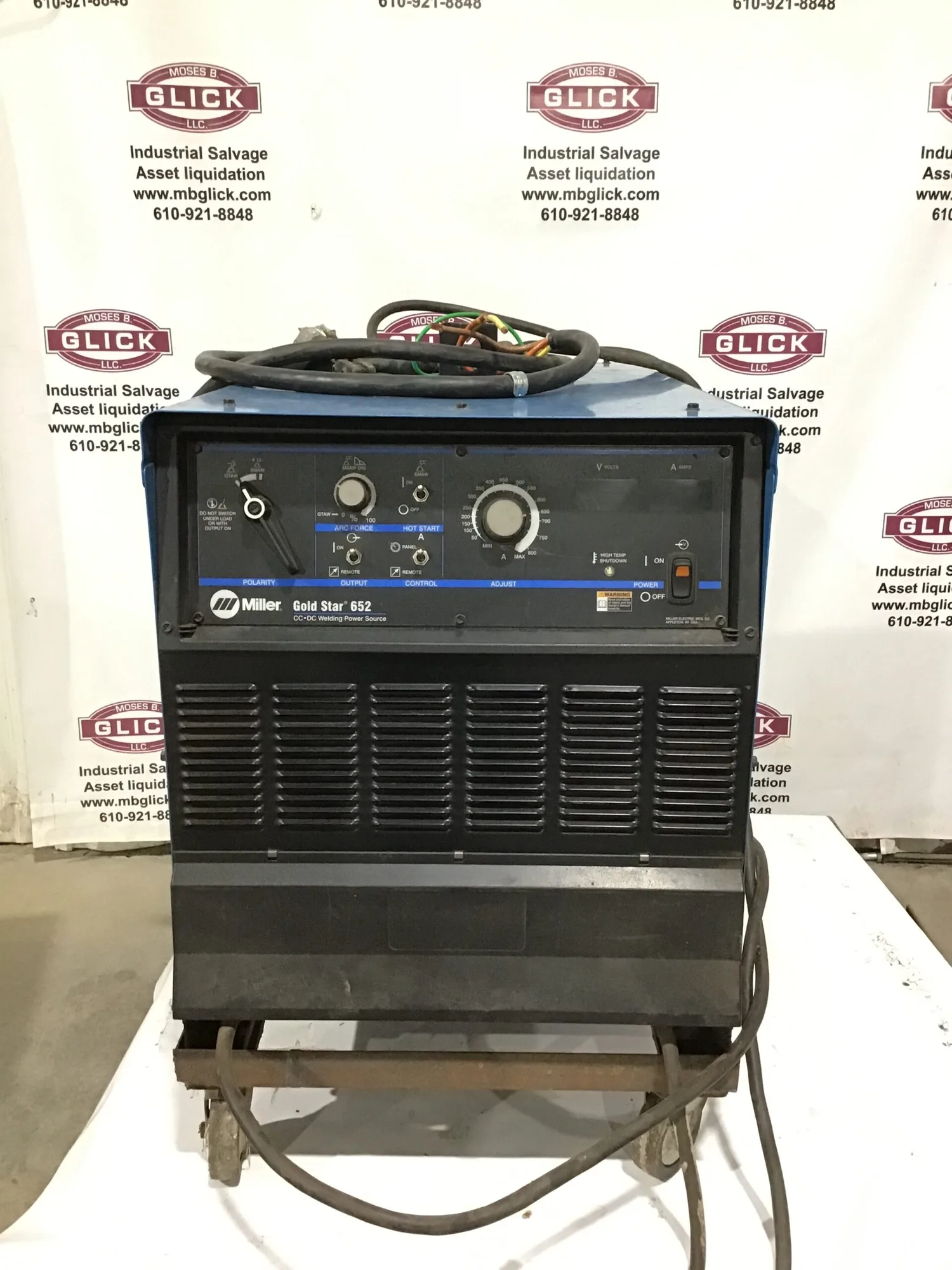 USED MILLER ELECTRIC ✅ MODEL: GOLD STAR 652