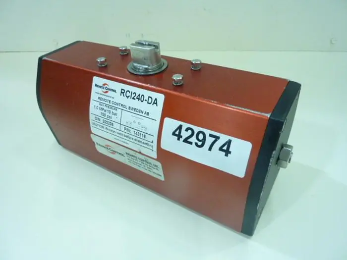 Used REMOTE CONTROLS RCI240-DA Rotary Actuators | Ideal Machinery #620759