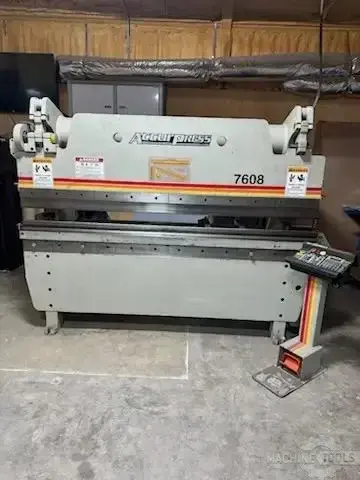 Used 2002 ACCURPRESS 7608 Press Brakes Arizona US | KD Machinery #1325157