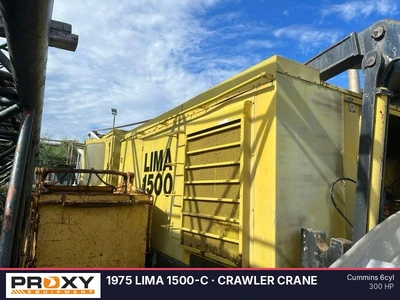 Used 1975 LIMA 1500-C Crawler Cranes Florida US | Proxy Equipment #1377816