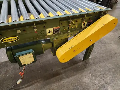 Used HYTROL V-BELT CONVEYOR Roller Conveyors Wisconsin US | Packer City Sales #1297905