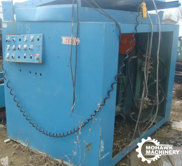 72" RED BUD "SM672" PEELER STRAIGHTENER - 3 OVER 4 ROLL DESIGN - CHAIN DRIVE