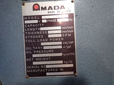 USED 1984 AMADA H3013