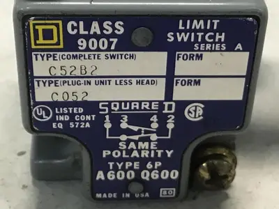 USED SQUARE D 9007-C52B2
