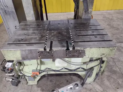 220 TON AIDA MODEL #NCI-200(2) GAP FRAME PRESS, 12.59" STROKE: STOCK #22210