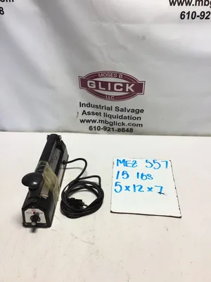 Powerseal TCI008 – KF-200H Plastic Bag Impulse Heat Sealer 120VAC 60Hz 260W
