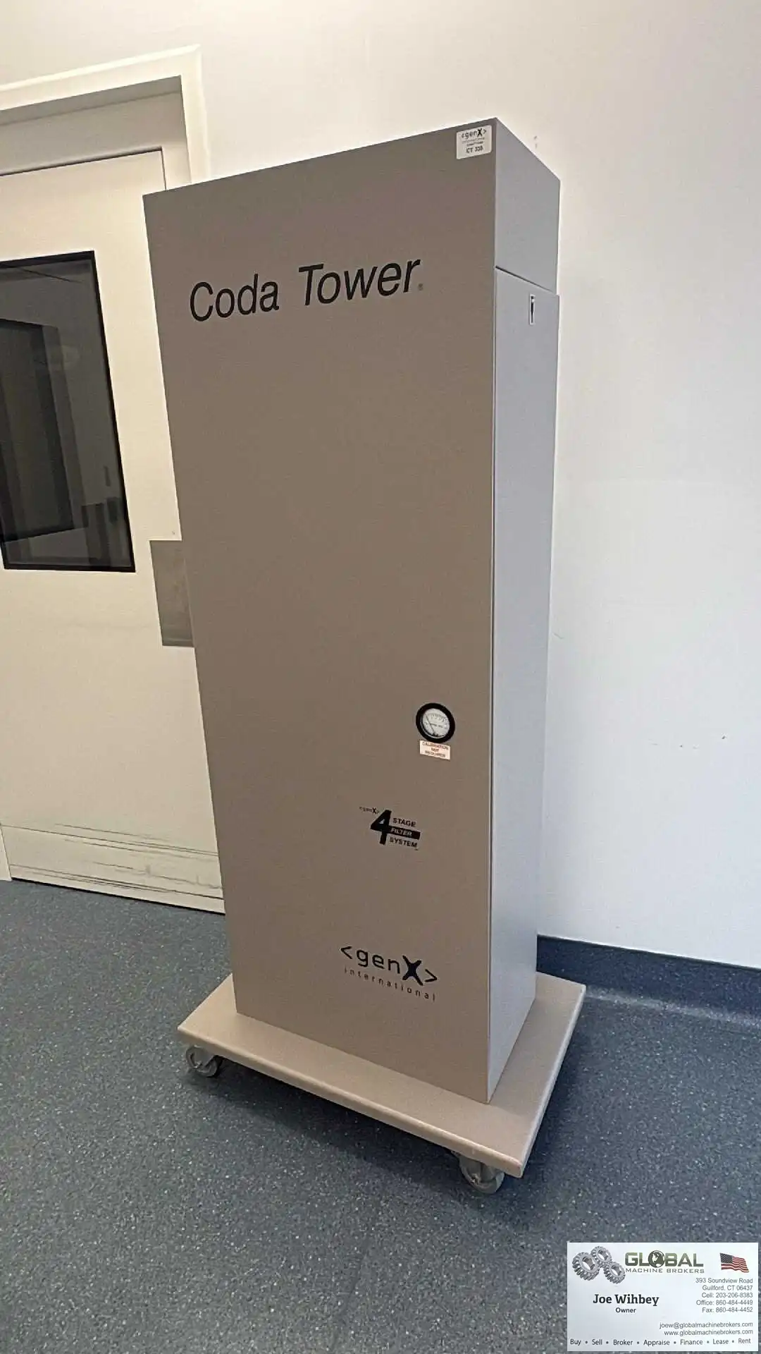 Coda Air Tower 2000 GTTU-040/115 VOC Air Purifications Filtration System IVF