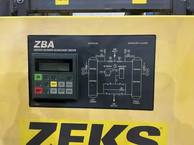 400 SCFM ZEKS MODEL #400ZBA34MODA COMPRESSED AIR DRYER: YOBRO #25150