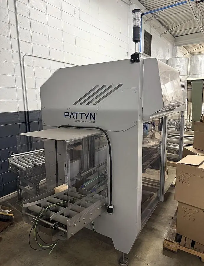 Used PATTYN ZIM-A Bag in Box - Bag Inserters Pennsylvania US | Global Equipment International, LLC #904136