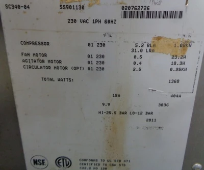 Used MULTIPLEX SC340-4 Chillers California US | BakeryEquipment.com #1556107